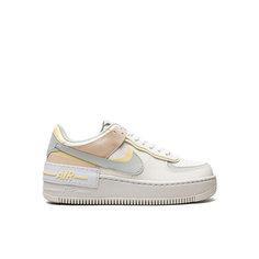 Кроссовки NIKE Air Force 1 Low Shadow Citron Tint, размер 37.5EU, бежевый, белый