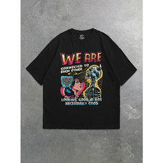 Футболка NOT TODAY, размер L-XL, черный