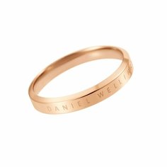 Кольцо обручальное Daniel Wellington, размер 17.2, ширина 7 мм, золотистый