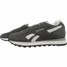 Кроссовки Reebok Glide, полнота F, размер 9,5 US, серый/белый
