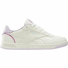 Кеды Reebok Court Advance W, полнота F, размер 7,5 US, белый/фиолетовый