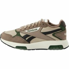 Кроссовки Reebok Glide Dmx, полнота F, размер 8 US, серый/черный/зеленый