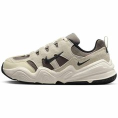 Кроссовки NIKE Tech Hera, полнота F, размер 7.5 US, бежевый/серый