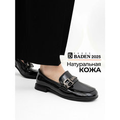 Лоферы Baden, размер 40, черный