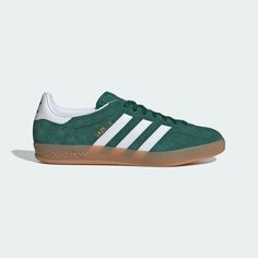 Кеды adidas Originals Gazelle Indoor, размер UK 6.5, зеленый