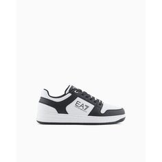 Кроссовки EA7 EMPORIO ARMANI, размер 10, черный/белый