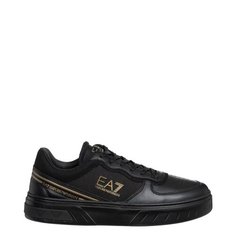 Кроссовки EA7 EMPORIO ARMANI, размер 8, черный/золотистый