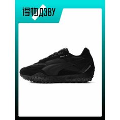 Кроссовки PUMA, размер EU 35.5 стопа (22CM), black