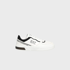 Кроссовки EA7 EMPORIO ARMANI, размер 10.5, белый/черный