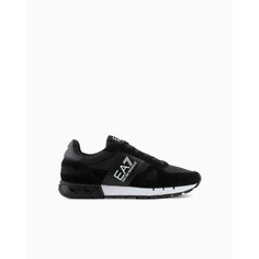 Кроссовки EA7 EMPORIO ARMANI, размер 9.5, черный/белый