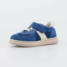 Полуботинки КОТОФЕЙ, размер 21, синий/бежевый