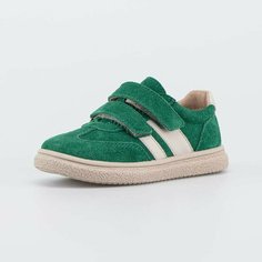 Полуботинки КОТОФЕЙ, размер 21, зеленый, бежевый