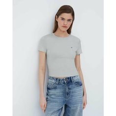 Кроп-топ Gloria Jeans, размер M (44-46), светло-серый