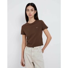 Кроп-топ Gloria Jeans, размер XL (52-54), коричневый