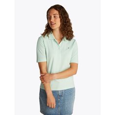 Поло TOMMY HILFIGER, размер XS, светло-зеленый