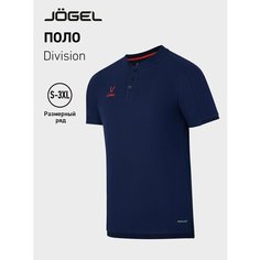 Поло спортивное Jogel, 1 шт., размер XXXL, синий