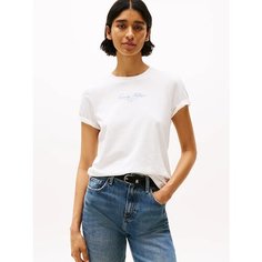 Футболка TOMMY HILFIGER, размер M, белый