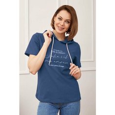 Футболка Lika Dress, размер 62, индиго, индиго