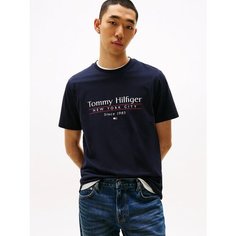 Футболка TOMMY HILFIGER, размер L, голубой