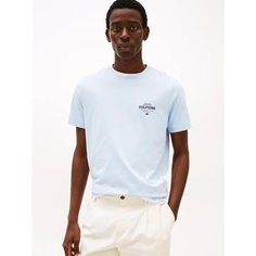 Футболка TOMMY HILFIGER, размер S, голубой