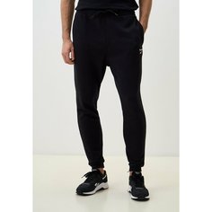 Брюки спортивные Reebok Identity Small Logo Ft Jogger, размер L INT, черный/белый/красный