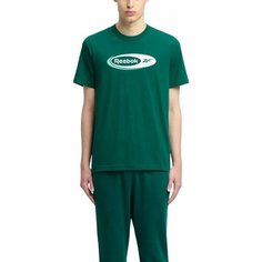 Футболка спортивная Reebok Brand Proud Tee, размер M INT, зелёный