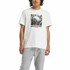 Футболка спортивная Reebok Golf It’S Rough Tee, размер S INT, белый