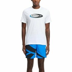Футболка спортивная Reebok Brand Proud Tee, размер XXL INT, белый