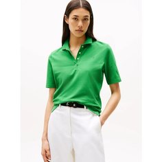 Поло TOMMY HILFIGER, размер M, зеленый