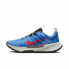 Кроссовки NIKE JUNIPER TRAIL 2 NN, полнота F, размер 7 US, синий