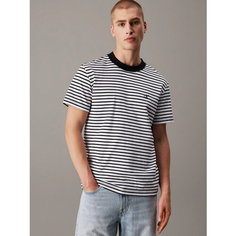 Футболка Calvin Klein Jeans, размер XL, черно-белый
