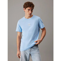 Футболка Calvin Klein Jeans, размер 2XL, светло-голубой