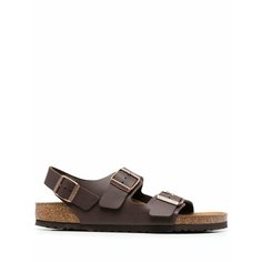 Сандалии Birkenstock Milano, размер 40 Narrow EU, коричневый