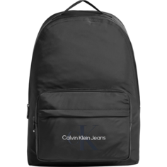 Рюкзак Calvin Klein Jeans, фактура гладкая, матовая, черный