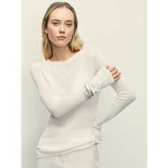Лонгслив Zarina, размер XL (RU 50), , ванильный