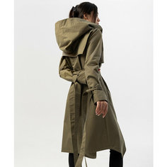 Тренчкот Katami Wear, размер M, хаки