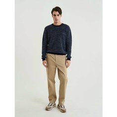 Брюки чинос UNITED COLORS OF BENETTON, размер 50, бежевый