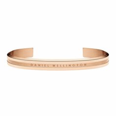 Жесткий браслет Daniel Wellington, 1 шт., размер 18.5 см, размер L, розовое золото