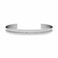 Жесткий браслет Daniel Wellington, 1 шт., размер 18.5 см, размер L, серебристый