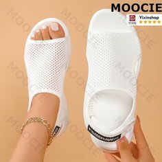 Босоножки MOOCIE, размер Длина стельки 230 мм, белый