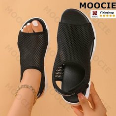 Босоножки MOOCIE, размер Длина стельки 250 мм, черный