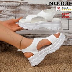 Босоножки MOOCIE, размер Длина стельки 240 мм, белый