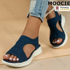 Босоножки MOOCIE, размер Длина стельки 240 мм, синий