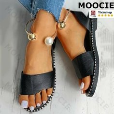 Босоножки MOOCIE, размер Длина стельки 245 мм, черный