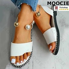 Босоножки MOOCIE, размер Длина стельки 225 мм, белый