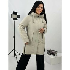Куртка Diffberd, размер 54, бежевый