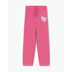 Брюки спортивные Gloria Jeans, размер 2-4г/104, розовый