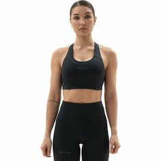 Топ спортивный RANK PWR Bra Medium, размер L, черный