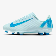 Бутсы NIKE, размер 35.5, голубой