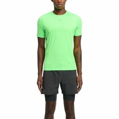Футболка спортивная Reebok Running Ss Speedwick Tee, размер L INT, зелёный